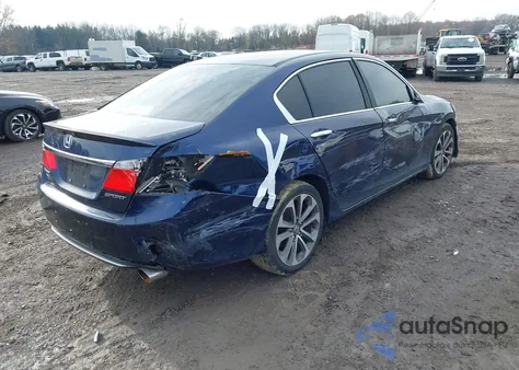 2015 Honda Accord Sport from USA, damaged, VIN 1HGCR2F51FA240731